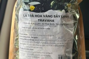 Trà lá trà hòa vàng sấy lạnh TRAVAHA