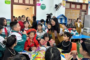 Thư viện tỉnh đón tiếp Đại biểu và các em học sinh tham gia “Cuộc thi đọc sách cấp tỉnh lần thứ nhất dành cho học sinh Tiểu học” đến tham quan và tham gia một số hoạt động trải nghiệm thú vị tại thư viện