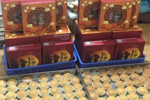 Bánh nướng Bà Điểm (nhân thập cẩm)