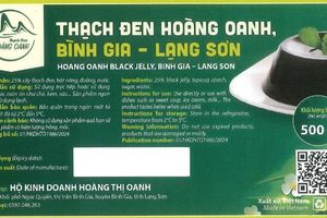 Thạch đen Hoàng Oanh Bình Gia - Lạng Sơn