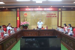 <p>Hội nghị đ&aacute;nh gi&aacute; ph&acirc;n hạng sản phẩm Ocop th&agrave;nh phố Lạng Sơn</p>