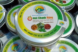 Ô mai chanh rừng Mẫu Sơn