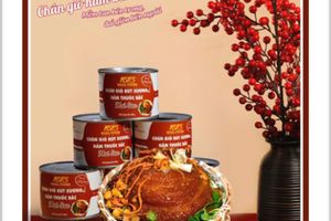 Chân Giò Rút Xương Hầm Thuốc Bắc Mai Sao